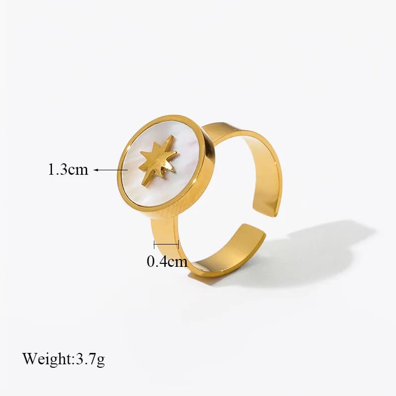 Gyldne vintage manchetringe