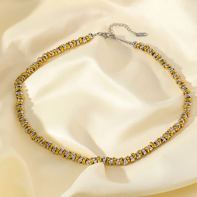 Tyk cubansk kæde choker