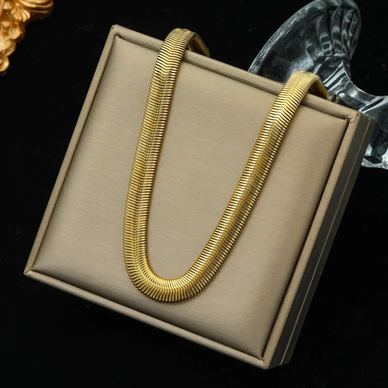 Tyk cubansk kæde choker