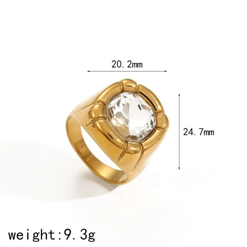 Choker halskæde og øreringe sæt med cubic zirkonia